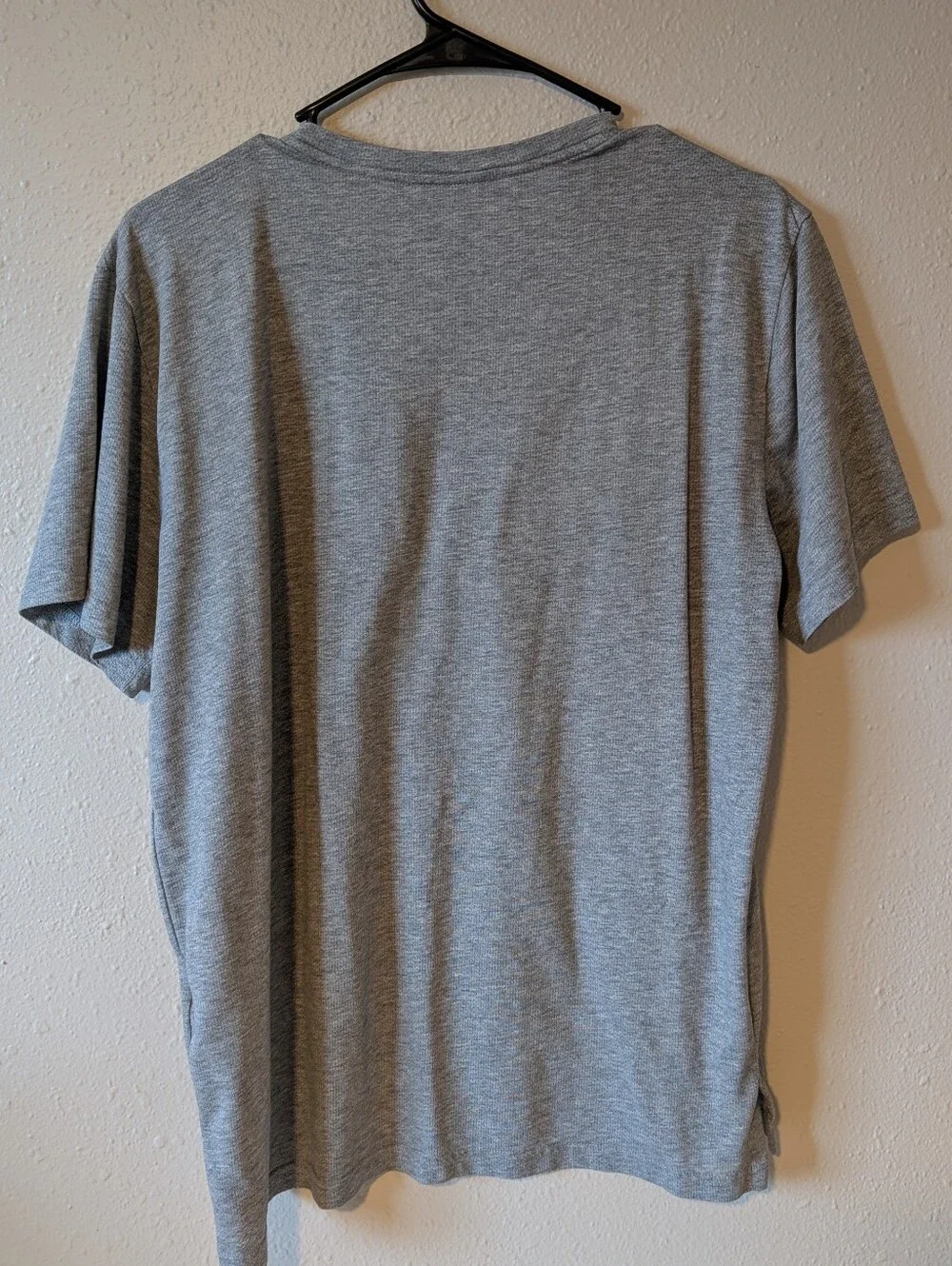 Nike Men's Heather Gray Dri-FIT Short Sleeve Tee